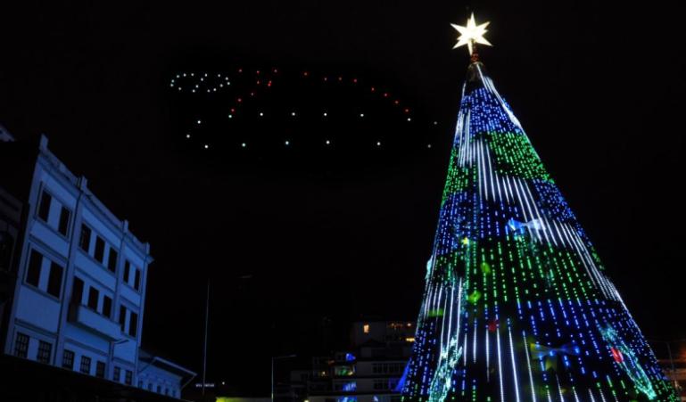 Árbol de Navidad de Cuenca