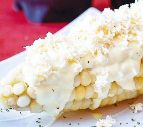 Choclo con queso