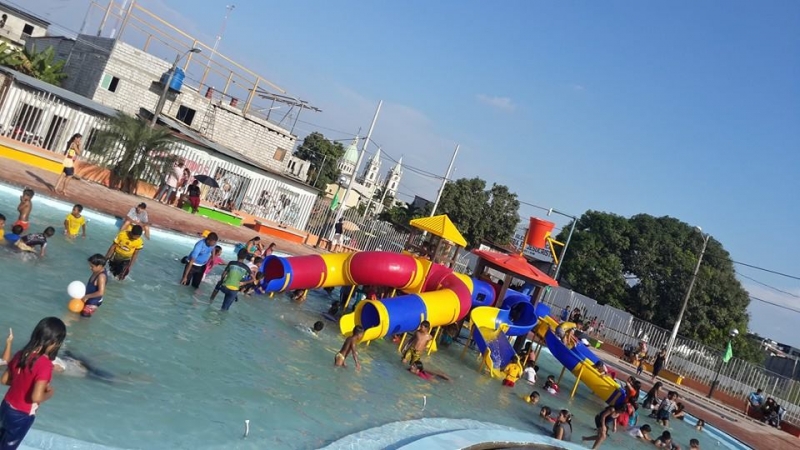 Malecón acuático Yaguachi