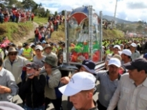 Loja de fiesta por la presencia de la Virgen de El Cisne Patrona del Turismo
