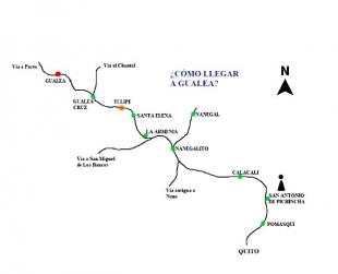 Imagen ¿Cómo llegar a Gualea?