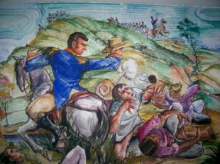 Imagen Dibujo Batalla de Pichincha