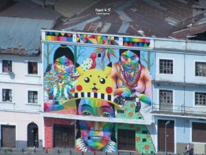 Imagen Mural de Pikachu