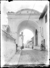 Imagen Fotografía Antigua Arco de la Reina