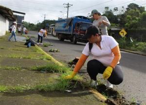 Imagen Minga comunitaria en Puerto Limón