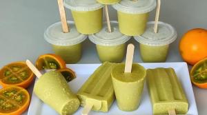 Helado de naranjilla