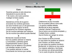 Himno de Montecristi