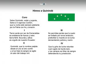 Imagen Himno a Quinindé