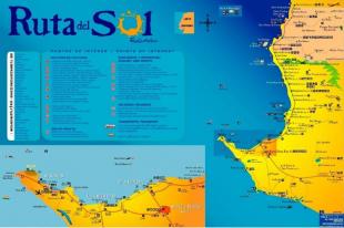Imagen Mapa Turístico Ruta del Sol