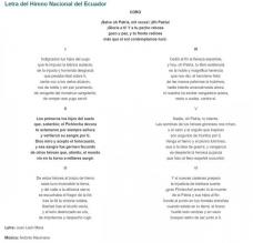 Imagen Himno Ecuador