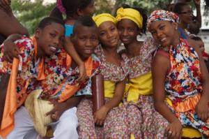 Imagen Niños afroecuatorianos