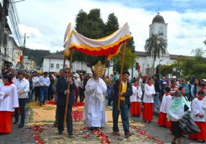 Imagen Corpus Christi en Amaguaña