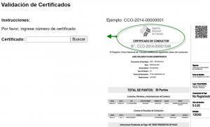 Validación de Certificados