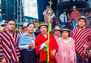 Fiesta Virgen de El Quinche en Saquisilí