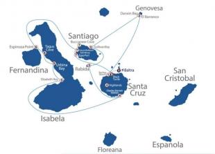 Itinerario A Galápagos Norte 8 días