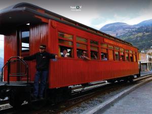 Imagen Tren en Alausí