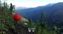 Fotografía tomada la comunidad de Trigoloma, cuál es privilegiado por estar rodeada de grandes montañas y está la hace un punto de vida con la naturaleza. 