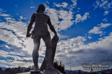 Monumento al Indio Guaranga ubicado en la ciudad de Guaranda