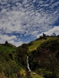Hermoso paisaje de la Cascada de Paluz