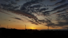 Un atardecer en salinas